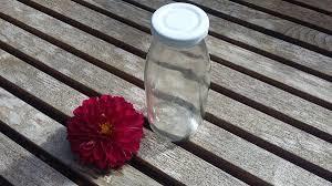 Saftflaske af glas med skrulokk, 0,25 liter